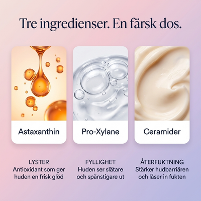 Aurelle Bright Essence – 28-dagars ampullkur med astaxanthin